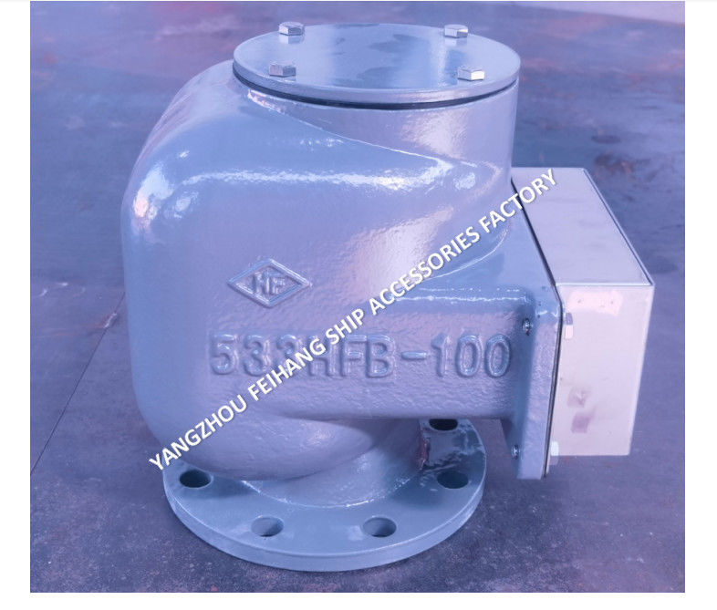 El modelo 533HFB-100A es un conjunto completo para el tanque de lastre.