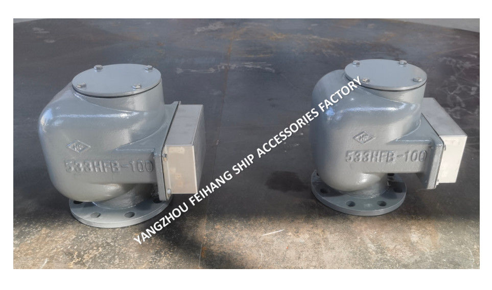 El modelo 533HFB-100A es un conjunto completo para el tanque de lastre.
