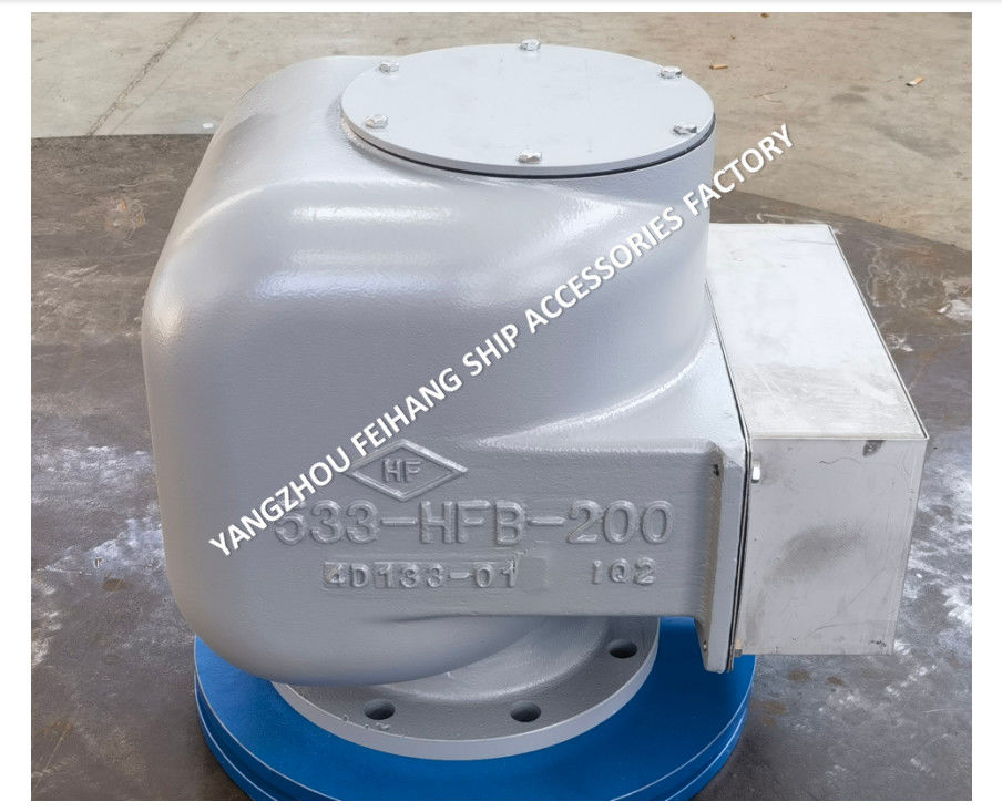 Cabeza de ventilación marina conjunto completo 533HFB-200A Cuerpo de hierro dúctil con flotación de acero inoxidable