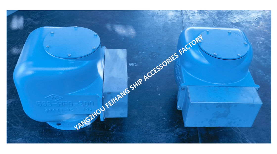 Cabeza de ventilación marina conjunto completo 533HFB-200A Cuerpo de hierro dúctil con flotación de acero inoxidable