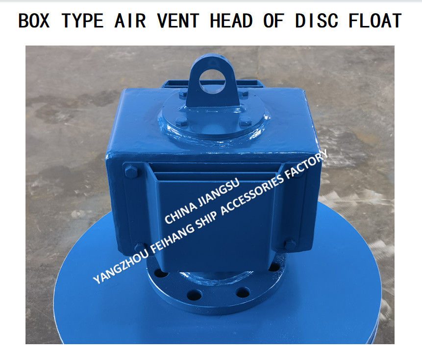 Tipo de caja Cabeza de ventilación del disco flotante para el tanque de agua fresca MODELO FH-100 Cuerpo de acero al carbono galvanización por inmersión en caliente