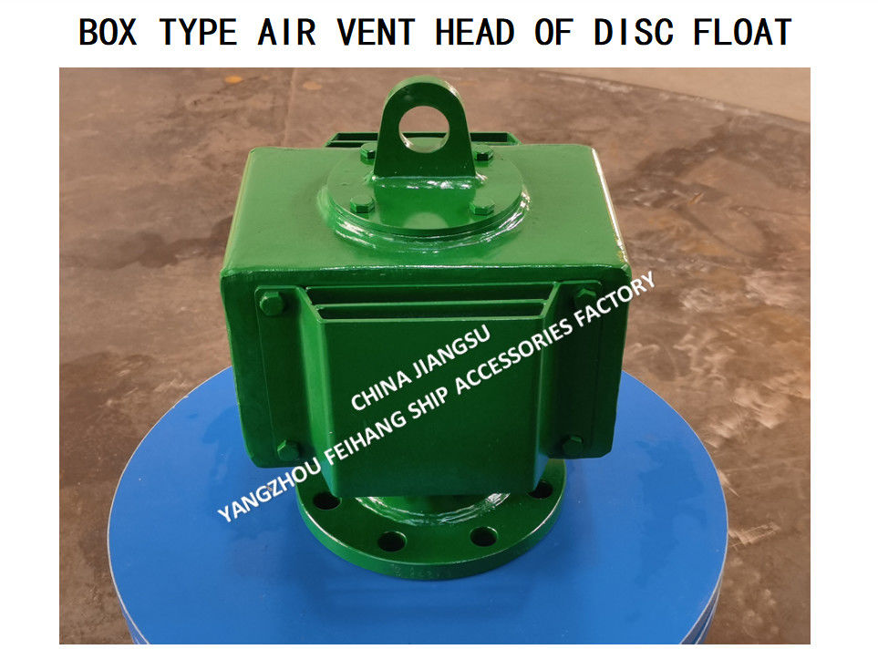 Tipo de caja Cabeza de ventilación del disco flotante para el tanque de agua fresca MODELO FH-100 Cuerpo de acero al carbono galvanización por inmersión en caliente