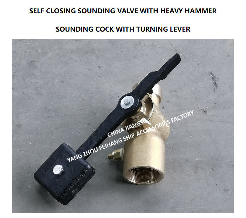 La valva de cierre automática de DN50 CB/T3778-99 para el sonido de profundidad de bronce