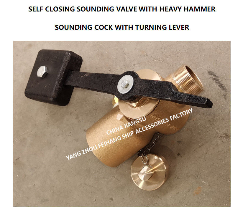 La valva de cierre automática de DN50 CB/T3778-99 para el sonido de profundidad de bronce