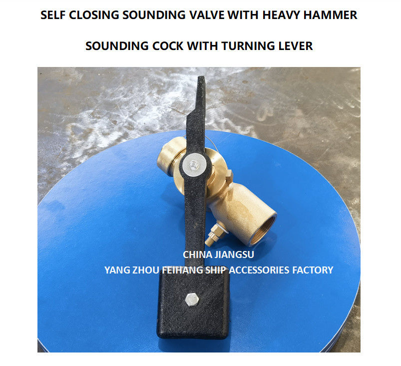 La valva de cierre automática de DN50 CB/T3778-99 para el sonido de profundidad de bronce