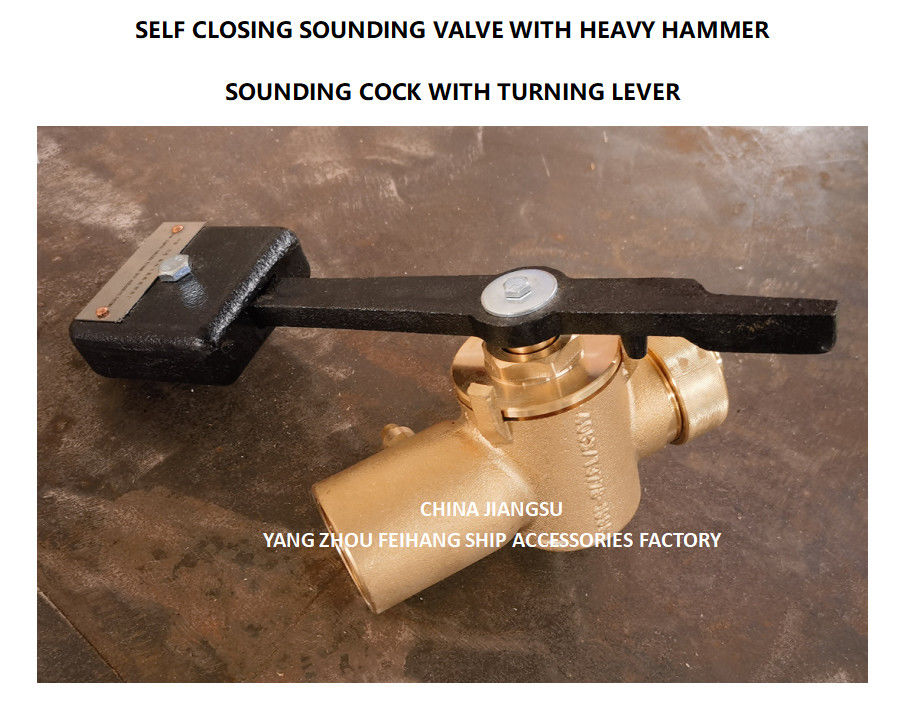 La valva de cierre automática de DN50 CB/T3778-99 para el sonido de profundidad de bronce