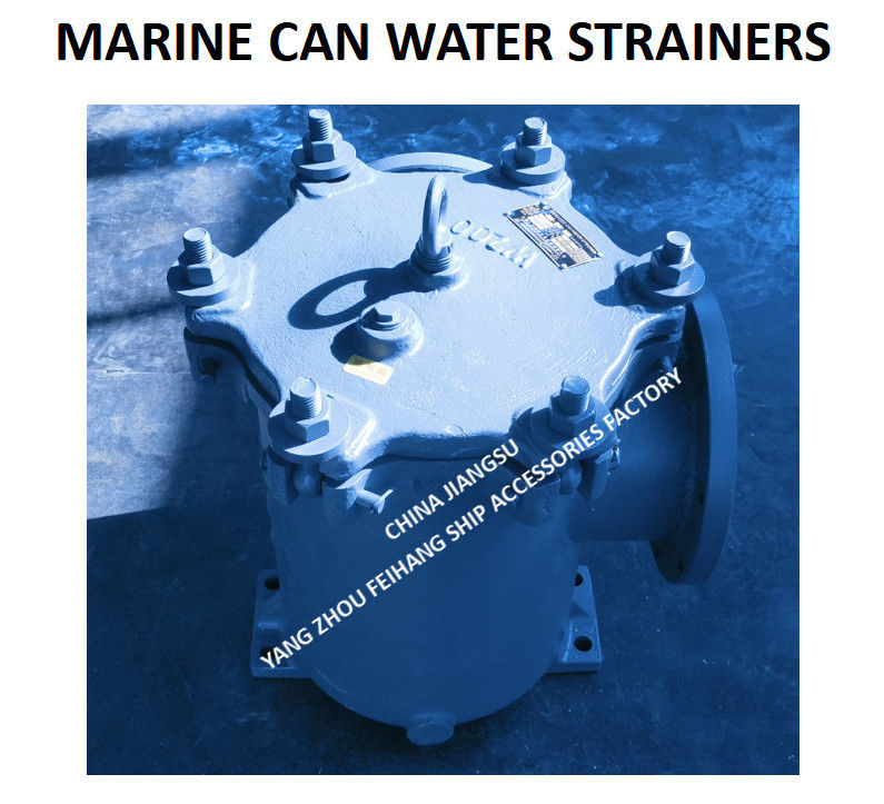 Estripador de agua de lata marina 5K-200A S-TYPE JIS F7121-1996 Flange filtro de agua de lata de hierro fundido 5K-200A LA-TYPE