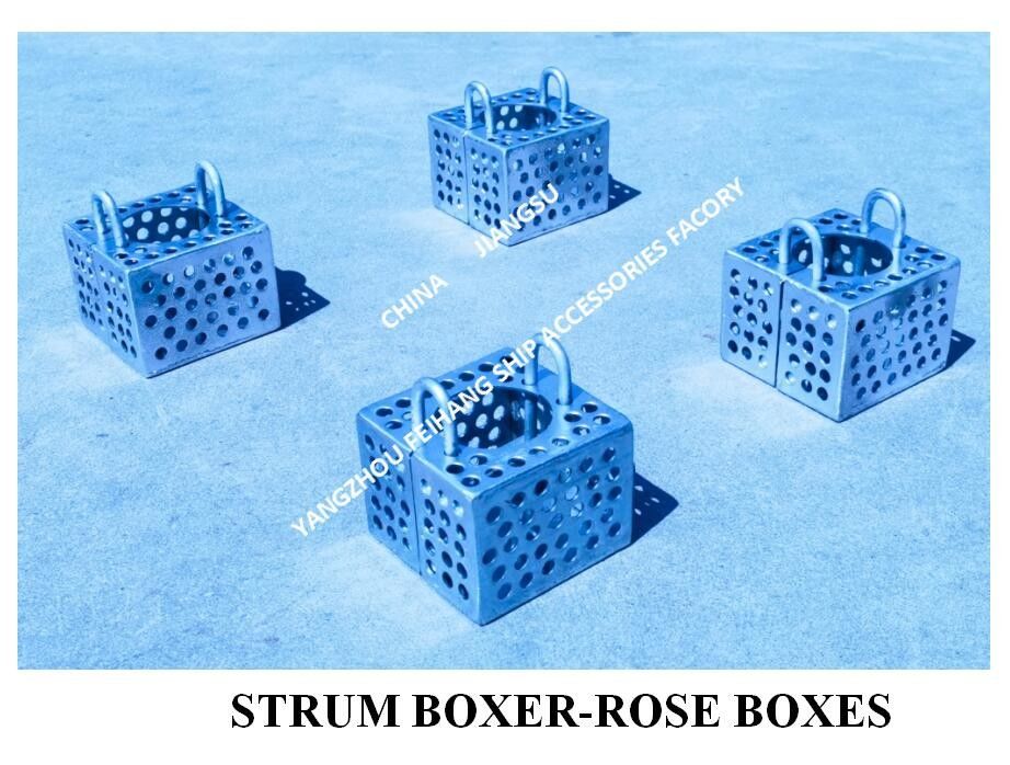 Cajas de filtro marino Cajas de rosas marinas para línea de vigas FH-250A JIS F7206 de acero inoxidable