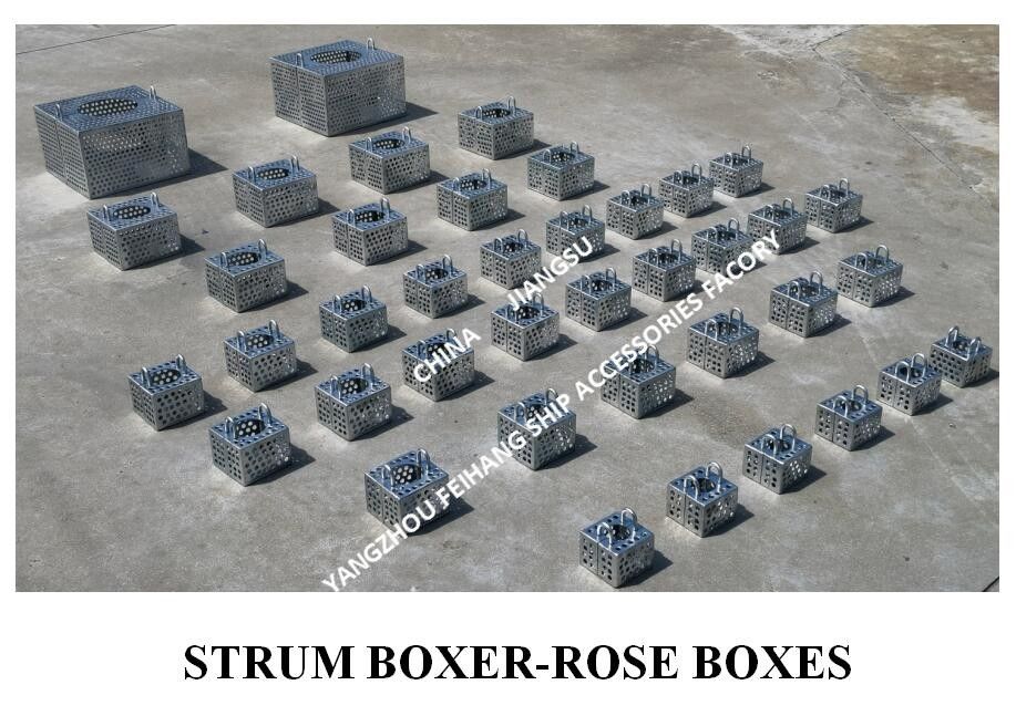 Filtro Rose Box Marine para línea de barrera FH-100A JIS F7206 malla-10mm