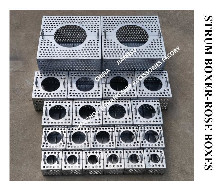 Cuadro de rosas de filtro de acero galvanizado para línea de vigas FH-100A JIS F7206 malla-10mm