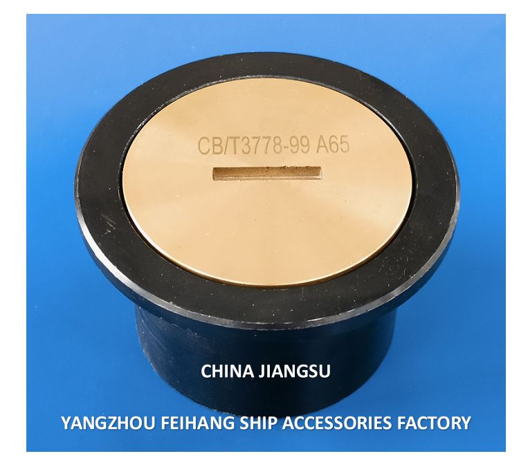 Tapa de sondeo de cuerpo de acero fundido Cabezal de tubo de sondeo para cubierta de barco C65 Material de grado marino estándar de la industria CB/T3778
