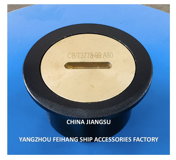 Tapa de sondeo de cuerpo de acero fundido Cabezal de tubo de sondeo para cubierta de barco C65 Material de grado marino estándar de la industria CB/T3778
