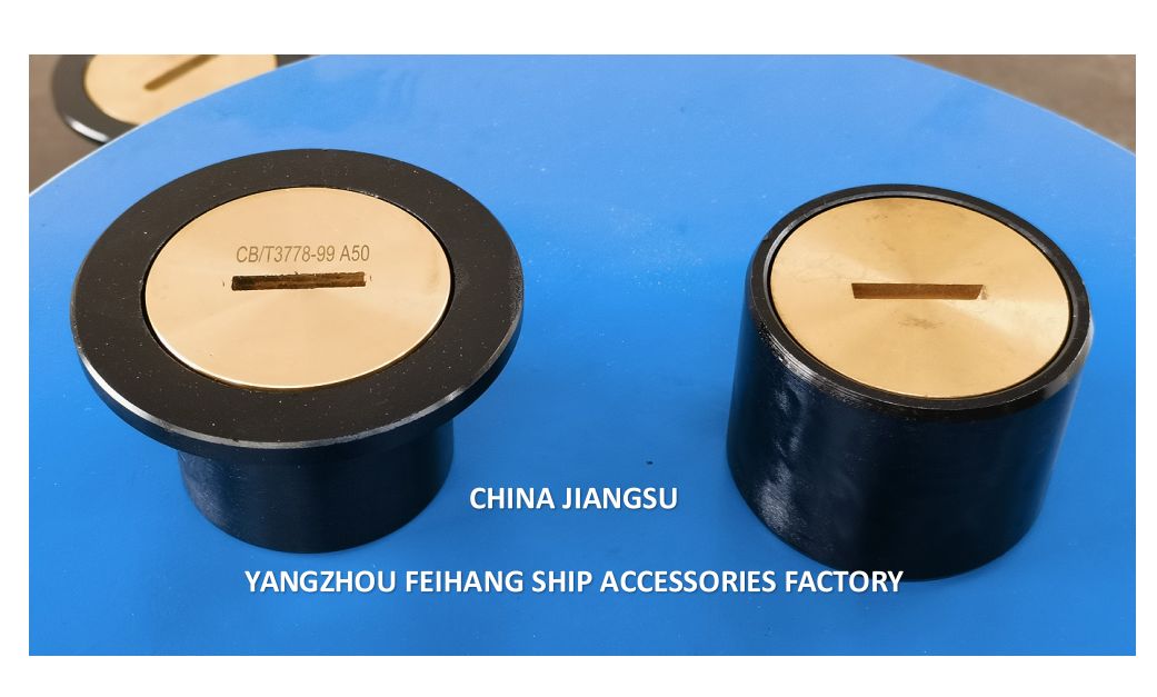 Tapa de sondeo de cuerpo de acero fundido Cabezal de tubo de sondeo para cubierta de barco C65 Material de grado marino estándar de la industria CB/T3778
