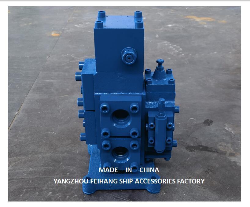 Conjunto de válvula de control de cabrestante delantero - CSBF-G25 Válvulas de control hidráulico Tamaño Dn25, Caudal 200 l/min, Presión 25 MPa, Operación manual