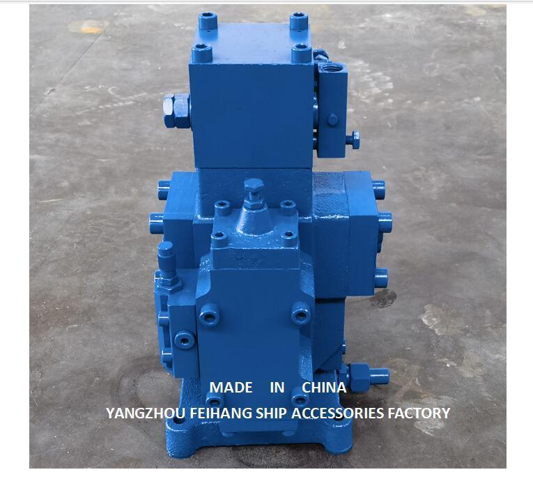 Conjunto de válvula de control de cabrestante delantero - CSBF-G25 Válvulas de control hidráulico Tamaño Dn25, Caudal 200 l/min, Presión 25 MPa, Operación manual