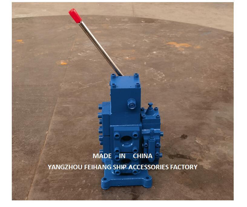Válvula de control de cabrestante CSBF-G20 Válvula de control hidráulica CSBF-G20 Tamaño Dn20, Flujo 120 l/min,Presión 25mpa,Operación manual