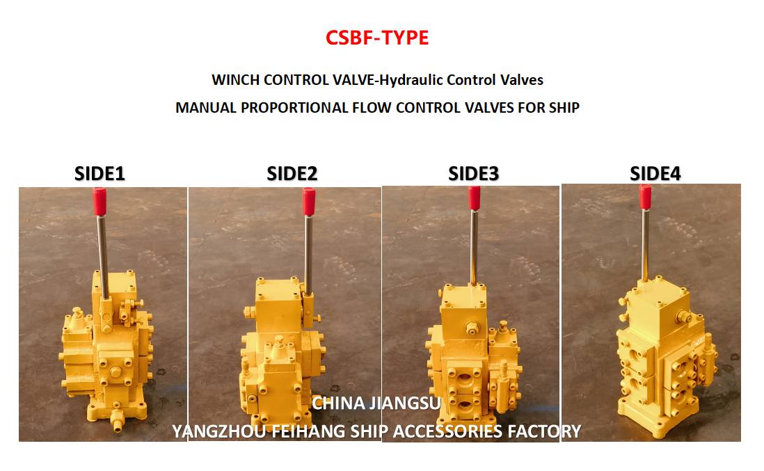 China Winch Control Valve Model-CSBF-H-G32 Size Dn32，Flow 300l/Min，Ppressure 25mpa，Manual Operation