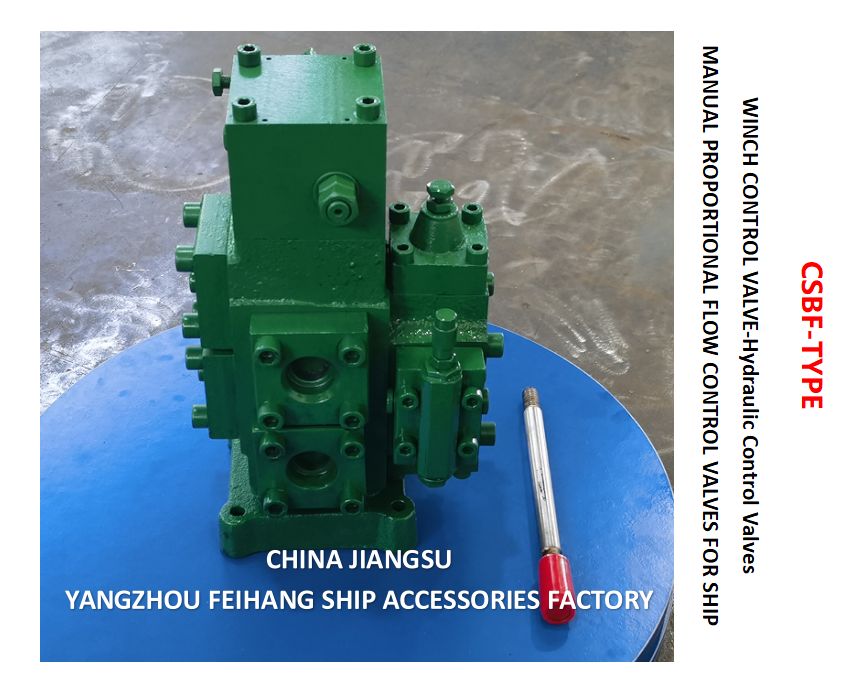 Embalaje y Envío para la Válvula de Control de Cabrestante Modelo CSBF y la Válvula de Control Hidráulico CSBF