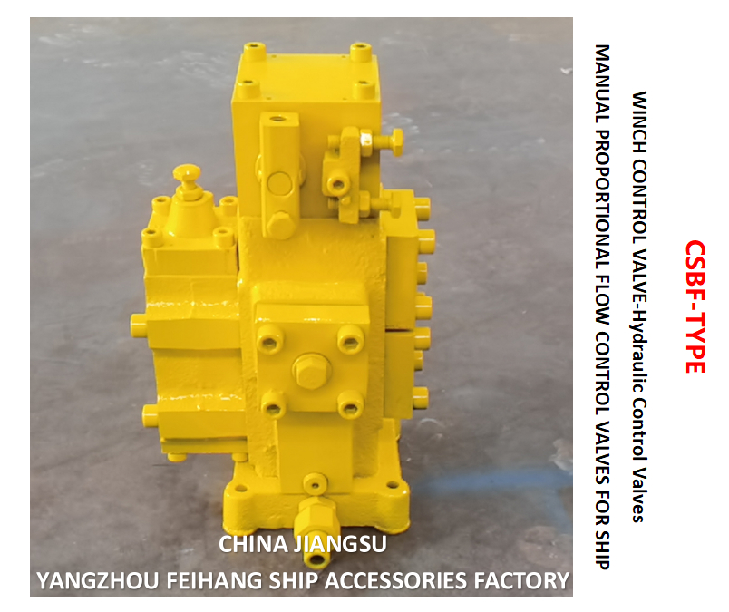 Conjunto de válvula de control del cabrestante delantero Modelo CSBF-G20,CSBF-G25,CSBF-G32,CSBF-G40,CSBF-G50