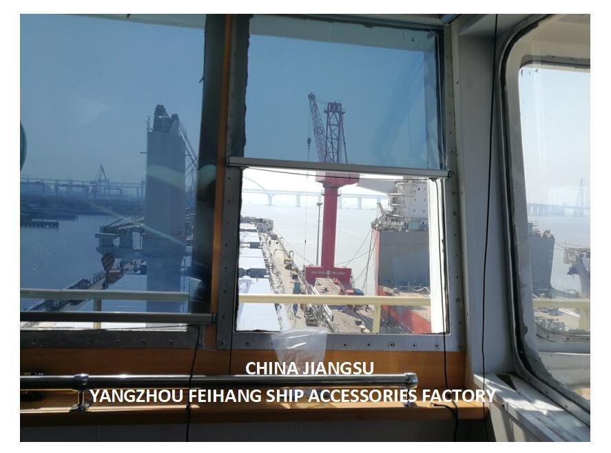 High quality supply Marine Solar Shade roller blind & Marine Solar screen roller type blind with cassette box- Blin for the vessel’s bridge window