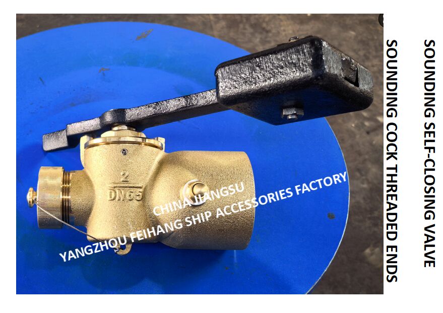 Válvula de profundidad auto-cierre de bronce FH-65A con rosca interna BSP y varilla giratoria de 360°.