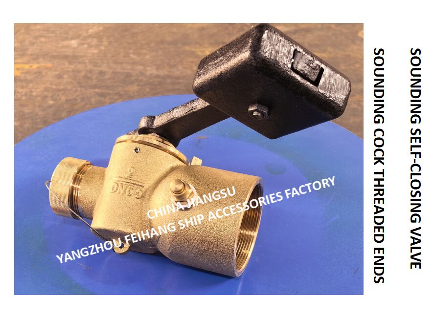 China Válvula de cierre automático de resonancia DN65 CB/T3778-99 y extremos roscados de palo de resonancia y palo de cierre automático para el suministro de tubos de resonancia - FeiHang Marine