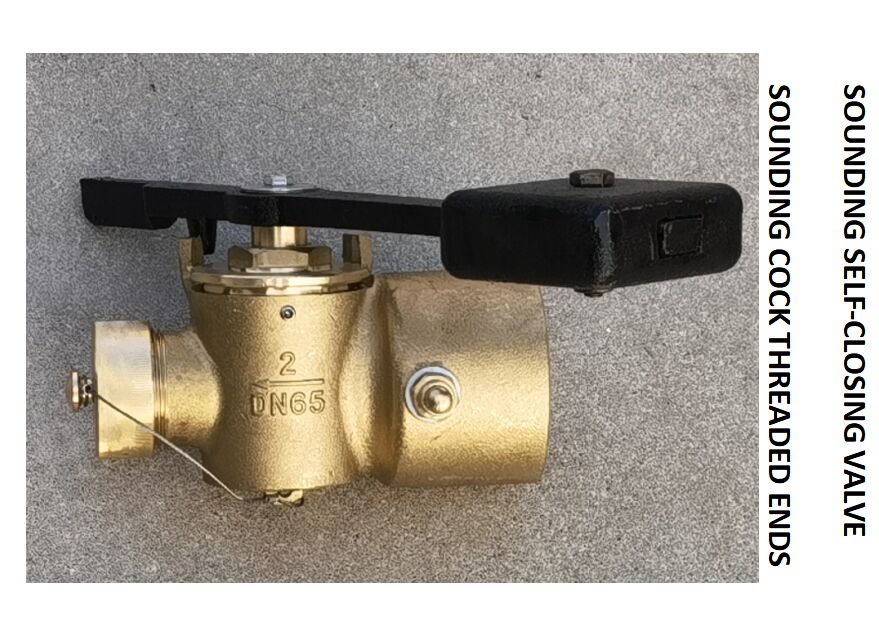 China Válvula de cierre automático de resonancia DN65 CB/T3778-99 y extremos roscados de palo de resonancia y palo de cierre automático para el suministro de tubos de resonancia - FeiHang Marine
