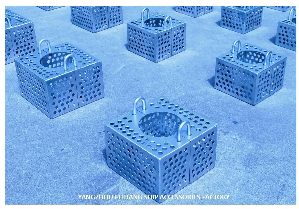 JIS F7206 SUCTION-ROSE BOX STRAINERS & Strum ROSE BOX STRAINER de acero al carbono galvanizado en caliente