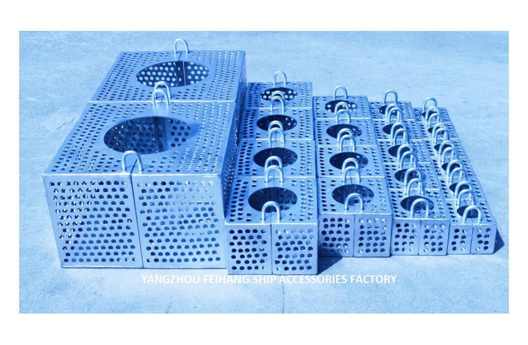 JIS F7206 SUCTION-ROSE BOX STRAINERS & Strum ROSE BOX STRAINER de acero al carbono galvanizado en caliente