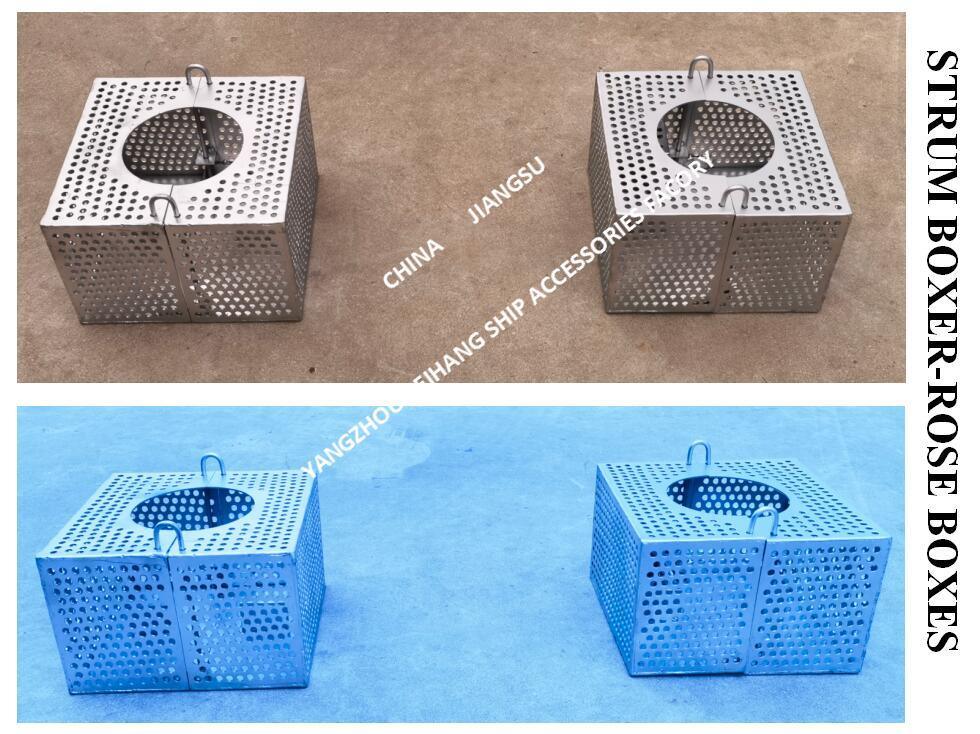 JIS F7206 SUCTION-ROSE BOX STRAINERS & Strum ROSE BOX STRAINER de acero al carbono galvanizado en caliente