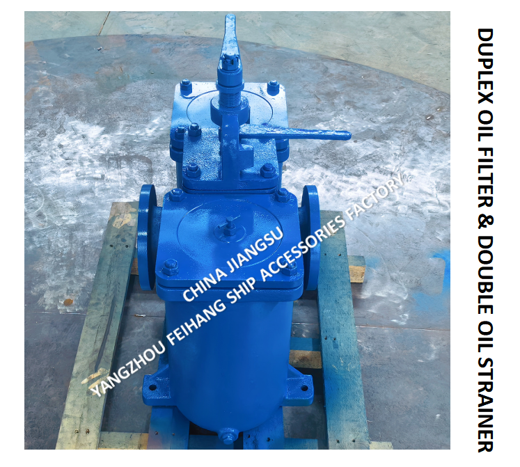 Duplex Oil Strainers & Double Oil Filter Model-FH-AS100 CBT425，OD-210mm，PCD-170mm,Bolt-4-18mm