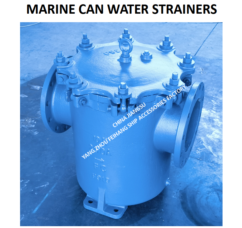 IMPA872011-CAN WATER STRAINERS JIS FH-10K-250A S-TYPE (JIS F7121) SIZE:FACE TO FACE 680MM, OD-400MM,PCD-355MM,BOLT 12*25MM,BODY-CAST IRON FILTER-STAINLESS STEEL
