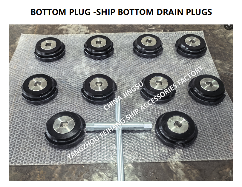 Ship'S Bottom Plugs for Water Tank Model M52*2 With Stainless Steel Cock Carbon Steel Bottom Plat
